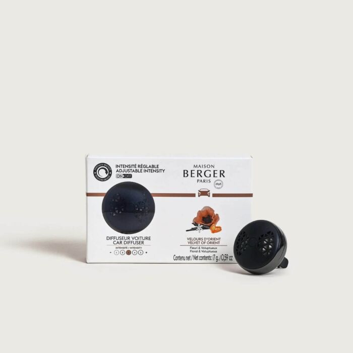 Maison Berger Adjustable Velvet of Orient Car Diffuser